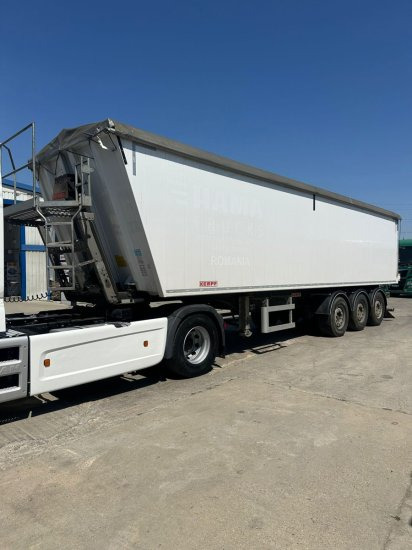 Kempf SKM 39 Alu-Kastenmulde 55m³ Rollplane - סמיטריילר עם מזהיר: תמונה 1 Kempf SKM 39 Alu-Kastenmulde 55m³ Rollplane - סמיטריילר עם מזהיר: תמונה 1
