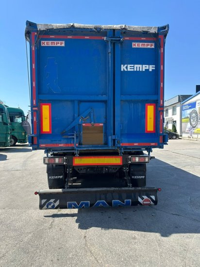 Kempf SKM 39 Alu-Kastenmulde 55m³ Rollplane - סמיטריילר עם מזהיר: תמונה 2 Kempf SKM 39 Alu-Kastenmulde 55m³ Rollplane - סמיטריילר עם מזהיר: תמונה 2