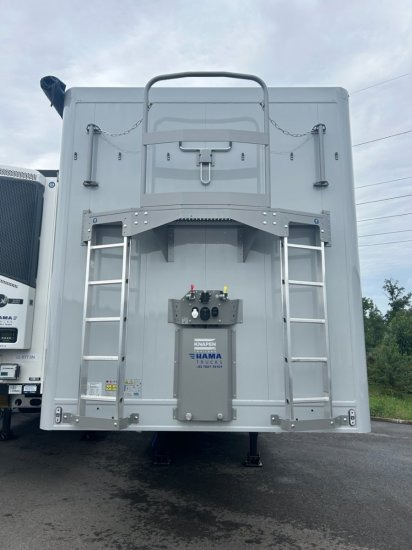 Knapen K100 Schubboden, Neufahrzeug, 10mm Boden, Liftachse, Funk - סמיטריילר עם רצפת הליכה: תמונה 4 Knapen K100 Schubboden, Neufahrzeug, 10mm Boden, Liftachse, Funk - סמיטריילר עם רצפת הליכה: תמונה 4