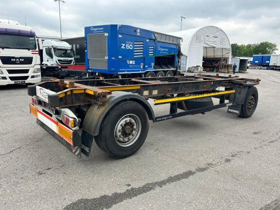 Kögel AW18, BDF-Lafette, BPW-Achsen - קרון נגרר מוביל מכולות/ החלפת גוף: תמונה 2 Kögel AW18, BDF-Lafette, BPW-Achsen - קרון נגרר מוביל מכולות/ החלפת גוף: תמונה 2