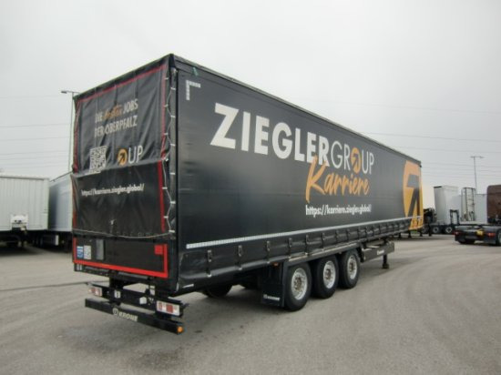 Krone SD Planenauflieger Liftachse, BPW-Achse, Palettenkasten, Edscha-Verdeck mehrere Einheiten - סמיטריילר עם וילונות צד: תמונה 4 Krone SD Planenauflieger Liftachse, BPW-Achse, Palettenkasten, Edscha-Verdeck mehrere Einheiten - סמיטריילר עם וילונות צד: תמונה 4