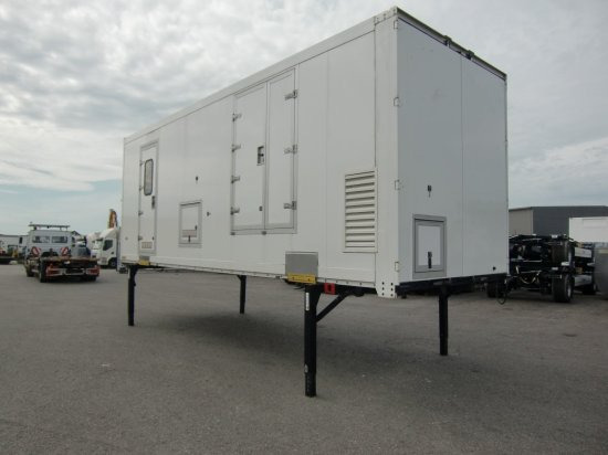 Krone Wechselpritsche 7,30 Meter Koffer Spezialaufbau, mobiler Messestand - מכולת בנייה: תמונה 5 Krone Wechselpritsche 7,30 Meter Koffer Spezialaufbau, mobiler Messestand - מכולת בנייה: תמונה 5