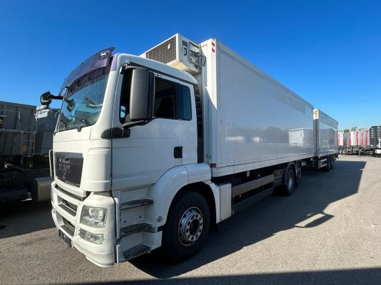 MAN TGS 26.360 6x2 LL, Tiefkühlkoffer Intarder, Liftachse ohne Anhänger - משאית קירור: תמונה 1 MAN TGS 26.360 6x2 LL, Tiefkühlkoffer Intarder, Liftachse ohne Anhänger - משאית קירור: תמונה 1