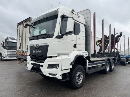 MAN TGS 33.510 BL 6x4, Intarder, Holztransporter, LIV 120Z - משאית עץ, משאית מנוף: תמונה 1 MAN TGS 33.510 BL 6x4, Intarder, Holztransporter, LIV 120Z - משאית עץ, משאית מנוף: תמונה 1