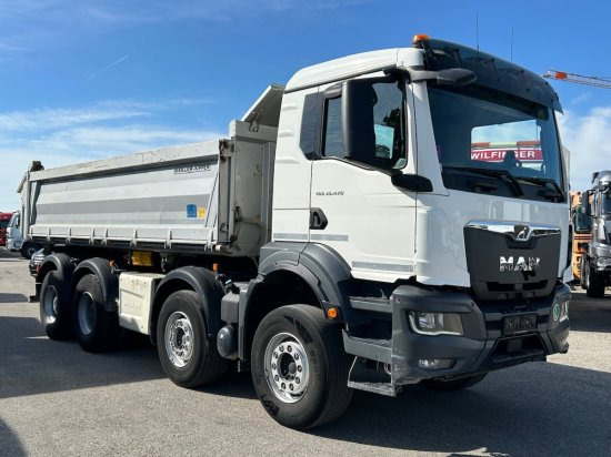 MAN TGS 35.470 3-Seitenkipper, 8x4 ,Meiller Bordmatik - מזהיר: תמונה 3 MAN TGS 35.470 3-Seitenkipper, 8x4 ,Meiller Bordmatik - מזהיר: תמונה 3