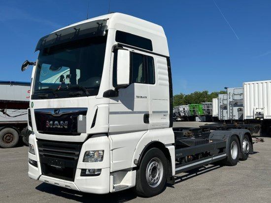 MAN TGX 26.470 XXL, 6x2, Liftachse, EURO6, Intarder, - מוביל מכולות/ משאית החלפת גוף: תמונה 1 MAN TGX 26.470 XXL, 6x2, Liftachse, EURO6, Intarder, - מוביל מכולות/ משאית החלפת גוף: תמונה 1