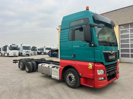 MAN TGX 26.500 XXL, 6x2, Jumbo, Liftachse, Intarder,  Euro6, Full-Air - משאית עם שלדת תא: תמונה 3 MAN TGX 26.500 XXL, 6x2, Jumbo, Liftachse, Intarder,  Euro6, Full-Air - משאית עם שלדת תא: תמונה 3