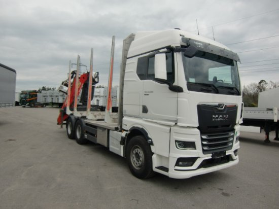 MAN TGX 33.580 BL 6x4, Intarder, Holztransporter, - משאית עץ, משאית מנוף: תמונה 3 MAN TGX 33.580 BL 6x4, Intarder, Holztransporter, - משאית עץ, משאית מנוף: תמונה 3