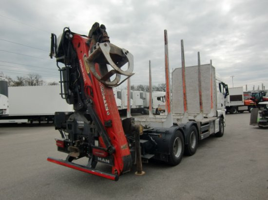 MAN TGX 33.580 BL 6x4, Intarder, Holztransporter, - משאית עץ, משאית מנוף: תמונה 4 MAN TGX 33.580 BL 6x4, Intarder, Holztransporter, - משאית עץ, משאית מנוף: תמונה 4