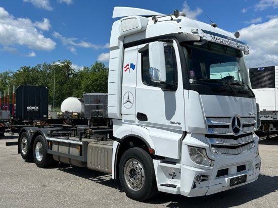 Mercedes-Benz Actros 2545 6x2 BDF E6, Retarder, Alufelgen - מוביל מכולות/ משאית החלפת גוף: תמונה 3 Mercedes-Benz Actros 2545 6x2 BDF E6, Retarder, Alufelgen - מוביל מכולות/ משאית החלפת גוף: תמונה 3