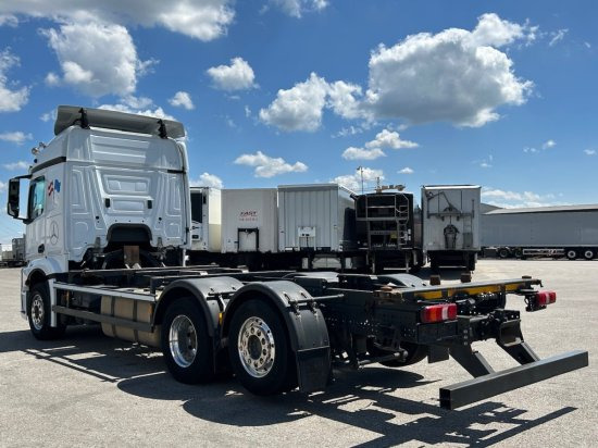 מוביל מכולות/ משאית החלפת גוף Mercedes-Benz Actros 2545 6x2 BDF E6, Retarder, Alufelgen: תמונה 7