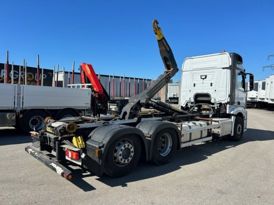 Mercedes-Benz Actros 2545L 6x2 Hyva Abroller, E6 ,Retarder, Lenk-Liftachse, - משאית הרמת וו: תמונה 4 Mercedes-Benz Actros 2545L 6x2 Hyva Abroller, E6 ,Retarder, Lenk-Liftachse, - משאית הרמת וו: תמונה 4