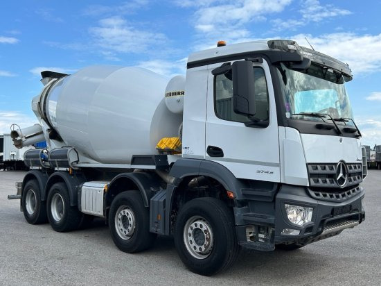 Mercedes-Benz Arocs 3743, 8x4 Betonmischer, Euro 6, 9m³ Liebherr Mischer - משאית מערבלת בטון: תמונה 2 Mercedes-Benz Arocs 3743, 8x4 Betonmischer, Euro 6, 9m³ Liebherr Mischer - משאית מערבלת בטון: תמונה 2