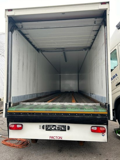 Pacton TRD 345, 3-Achs Rollboden, Kofferauflieger, Förderband, 2xLenkachse! - סמיטריילר בתיבה סגורה: תמונה 5 Pacton TRD 345, 3-Achs Rollboden, Kofferauflieger, Förderband, 2xLenkachse! - סמיטריילר בתיבה סגורה: תמונה 5