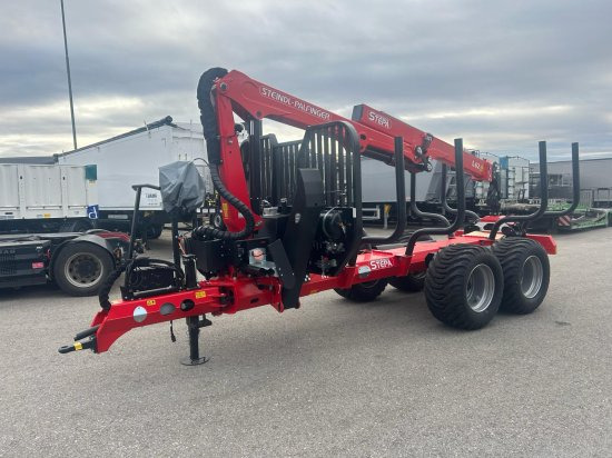 STEPA M-16 Forstanhänger mit Steindl Palfinger Forstkran L, 2-Achsig 4- Rungenpaare - קרון נגרר ליערות: תמונה 3 STEPA M-16 Forstanhänger mit Steindl Palfinger Forstkran L, 2-Achsig 4- Rungenpaare - קרון נגרר ליערות: תמונה 3
