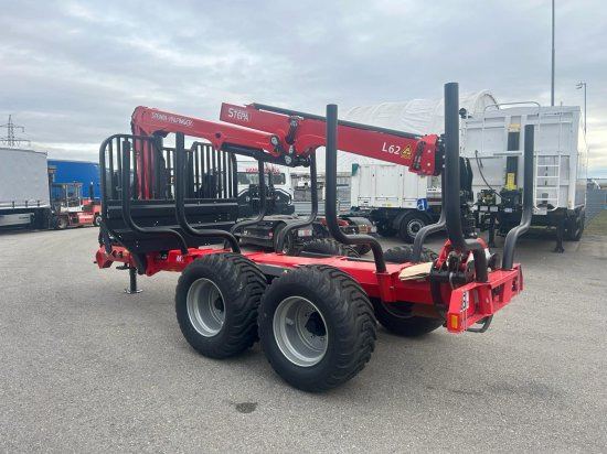 STEPA M-16 Forstanhänger mit Steindl Palfinger Forstkran L, 2-Achsig 4- Rungenpaare - קרון נגרר ליערות: תמונה 4 STEPA M-16 Forstanhänger mit Steindl Palfinger Forstkran L, 2-Achsig 4- Rungenpaare - קרון נגרר ליערות: תמונה 4