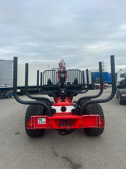 STEPA M-16 Forstanhänger mit Steindl Palfinger Forstkran L, 2-Achsig 4- Rungenpaare - קרון נגרר ליערות: תמונה 5 STEPA M-16 Forstanhänger mit Steindl Palfinger Forstkran L, 2-Achsig 4- Rungenpaare - קרון נגרר ליערות: תמונה 5
