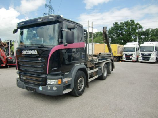 Scania G410 Absetzer, Automatik, E6 6x2 Lenk und Liftachse - מזהיר: תמונה 1 Scania G410 Absetzer, Automatik, E6 6x2 Lenk und Liftachse - מזהיר: תמונה 1