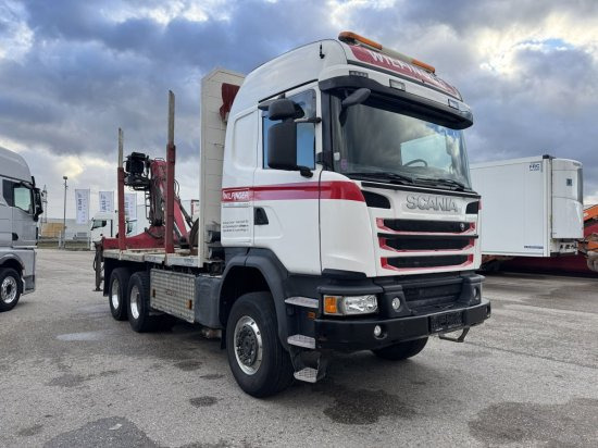 Scania G490 6X6 Blatt-Blatt Penz Kran 12.Z8.70 - משאית עץ, משאית מנוף: תמונה 1 Scania G490 6X6 Blatt-Blatt Penz Kran 12.Z8.70 - משאית עץ, משאית מנוף: תמונה 1