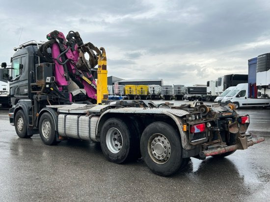 Scania R560 8x2, Schrottkran, E5, Lenk-Lift-Achse - משאית הרמת וו, משאית מנוף: תמונה 5 Scania R560 8x2, Schrottkran, E5, Lenk-Lift-Achse - משאית הרמת וו, משאית מנוף: תמונה 5