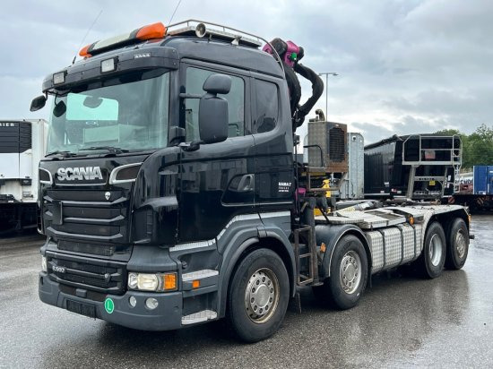 Scania R560 8x2, Schrottkran, E5, Lenk-Lift-Achse - משאית הרמת וו, משאית מנוף: תמונה 3 Scania R560 8x2, Schrottkran, E5, Lenk-Lift-Achse - משאית הרמת וו, משאית מנוף: תמונה 3