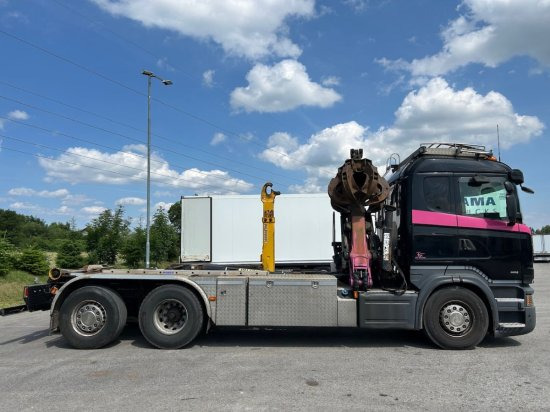 Scania R580 6x2, Schrottkran, E6, Lenk-Lift-Achse - משאית הרמת וו, משאית מנוף: תמונה 4 Scania R580 6x2, Schrottkran, E6, Lenk-Lift-Achse - משאית הרמת וו, משאית מנוף: תמונה 4
