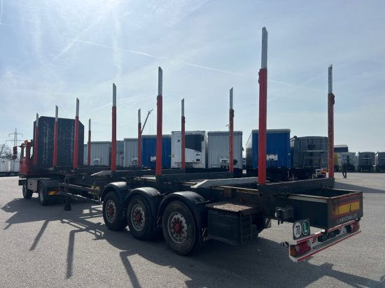 Schwarzmüller Holzauflieger 6 Rungenpaare, BPW-Achsen - סמיטריילר עץ: תמונה 5 Schwarzmüller Holzauflieger 6 Rungenpaare, BPW-Achsen - סמיטריילר עץ: תמונה 5