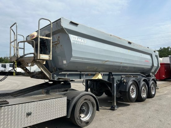 Schwarzmüller Kippmulde 25m³, SAF, HYVA - סמיטריילר עם מזהיר: תמונה 1 Schwarzmüller Kippmulde 25m³, SAF, HYVA - סמיטריילר עם מזהיר: תמונה 1
