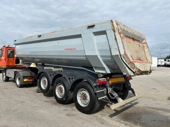 Schwarzmüller Kippmulde 25m³, SAF, HYVA - סמיטריילר עם מזהיר: תמונה 3 Schwarzmüller Kippmulde 25m³, SAF, HYVA - סמיטריילר עם מזהיר: תמונה 3