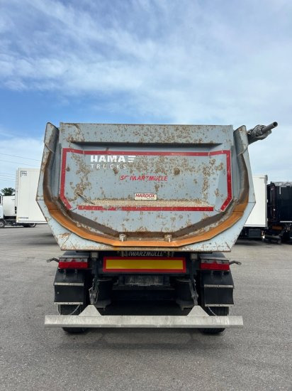 Schwarzmüller Kippmulde 25m³, SAF, Rollplane, Podest, HYVA - סמיטריילר עם מזהיר: תמונה 3 Schwarzmüller Kippmulde 25m³, SAF, Rollplane, Podest, HYVA - סמיטריילר עם מזהיר: תמונה 3