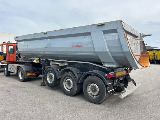 Schwarzmüller Kippmulde 25m³, SAF, Rollplane, Podest, HYVA - סמיטריילר עם מזהיר: תמונה 2 Schwarzmüller Kippmulde 25m³, SAF, Rollplane, Podest, HYVA - סמיטריילר עם מזהיר: תמונה 2