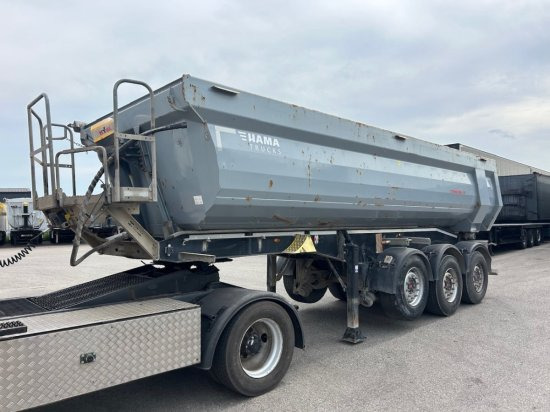 Schwarzmüller Kippmulde 25m³, SAF, Rollplane, Podest, HYVA - סמיטריילר עם מזהיר: תמונה 1 Schwarzmüller Kippmulde 25m³, SAF, Rollplane, Podest, HYVA - סמיטריילר עם מזהיר: תמונה 1