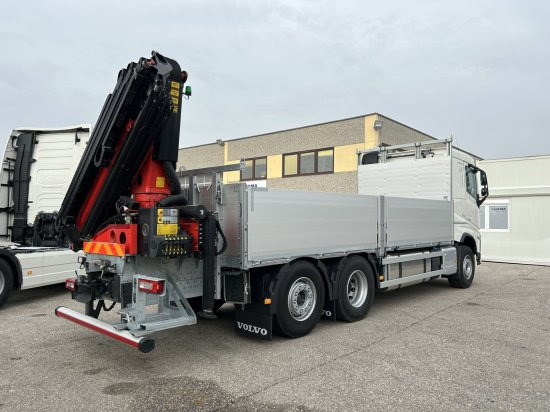 Volvo FH 500 6X2 Euro6, Retarder, Pritsche, Palfinger PK22002-EH - משאית צד נופל/ שטוחה, משאית מנוף: תמונה 4 Volvo FH 500 6X2 Euro6, Retarder, Pritsche, Palfinger PK22002-EH - משאית צד נופל/ שטוחה, משאית מנוף: תמונה 4