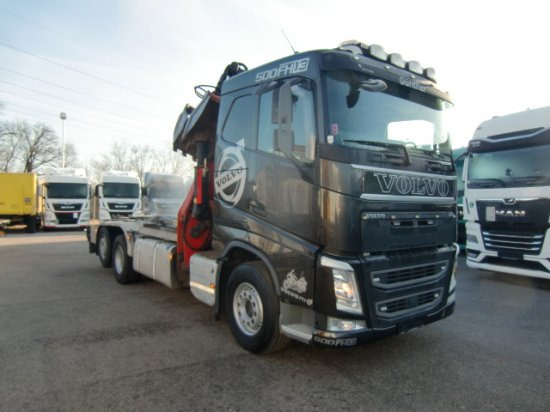 Volvo FH 500 6x2, Schrottkran, Waage, E6, Liftachse - משאית הרמת וו, משאית מנוף: תמונה 3 Volvo FH 500 6x2, Schrottkran, Waage, E6, Liftachse - משאית הרמת וו, משאית מנוף: תמונה 3