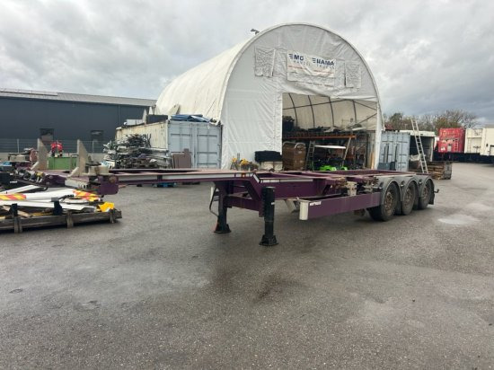 Web Trailer LPRS24 Heckschieber 1x20 ft 2x20 ft 1x40 ft - סמיטריילר מוביל מכולות/ החלפת גוף: תמונה 3 Web Trailer LPRS24 Heckschieber 1x20 ft 2x20 ft 1x40 ft - סמיטריילר מוביל מכולות/ החלפת גוף: תמונה 3