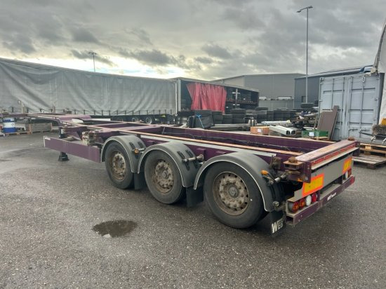 Web Trailer LPRS24 Heckschieber 1x20 ft 2x20 ft 1x40 ft - סמיטריילר מוביל מכולות/ החלפת גוף: תמונה 4 Web Trailer LPRS24 Heckschieber 1x20 ft 2x20 ft 1x40 ft - סמיטריילר מוביל מכולות/ החלפת גוף: תמונה 4