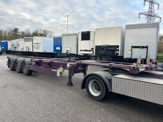 Web Trailer LPRS24 Heckschieber 1x20 ft 2x20 ft 1x40 ft - סמיטריילר מוביל מכולות/ החלפת גוף: תמונה 3 Web Trailer LPRS24 Heckschieber 1x20 ft 2x20 ft 1x40 ft - סמיטריילר מוביל מכולות/ החלפת גוף: תמונה 3