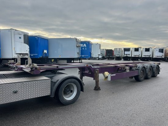 Web Trailer LPRS24 Heckschieber 1x20 ft 2x20 ft 1x40 ft - סמיטריילר מוביל מכולות/ החלפת גוף: תמונה 1 Web Trailer LPRS24 Heckschieber 1x20 ft 2x20 ft 1x40 ft - סמיטריילר מוביל מכולות/ החלפת גוף: תמונה 1