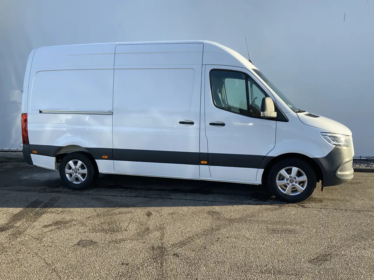 כלי רכב מסחרי עם לוח Mercedes-Benz Sprinter 319 3.0 CDI L2H2 Automaat 3 Zits Leer Airco Cruise: תמונה 19