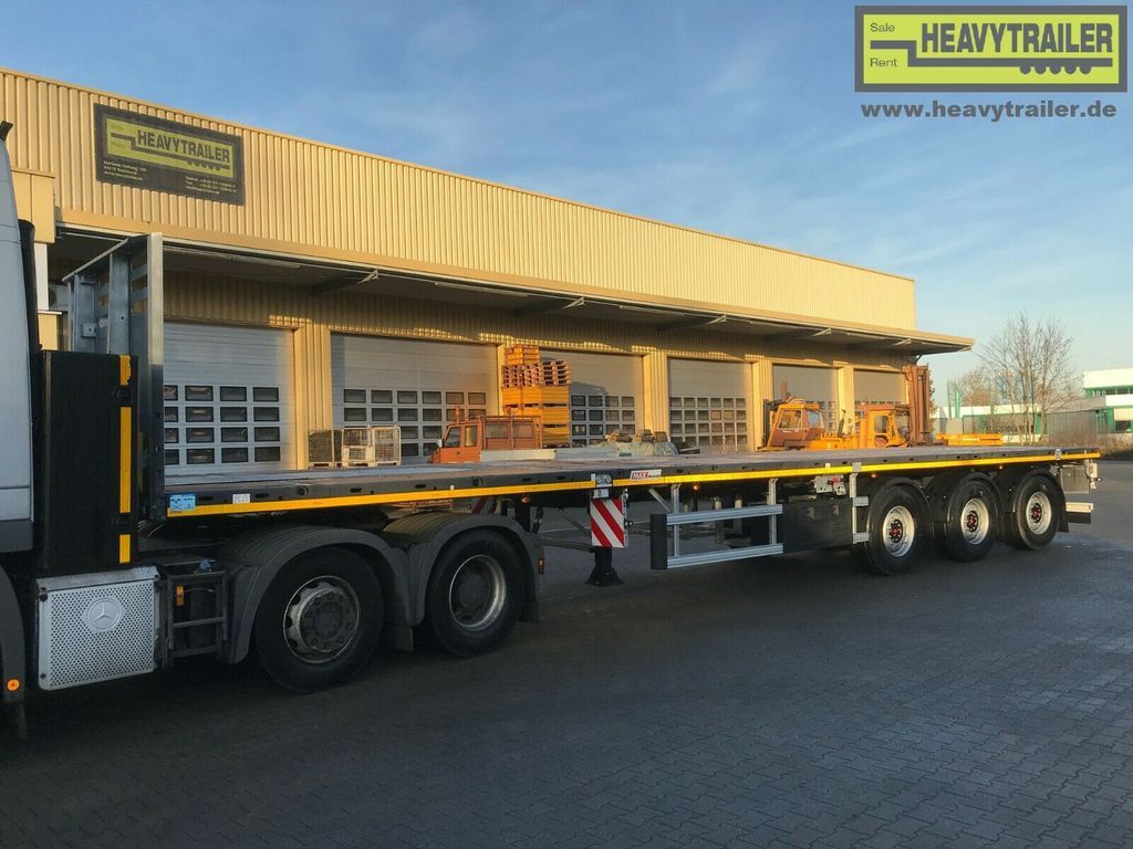 Faymonville MAX Trailer 3-Achs-Tele-Plateau zwangsgelenkt - סמיטריילר צד נופל/ שטוח: תמונה 2 Faymonville MAX Trailer 3-Achs-Tele-Plateau zwangsgelenkt - סמיטריילר צד נופל/ שטוח: תמונה 2