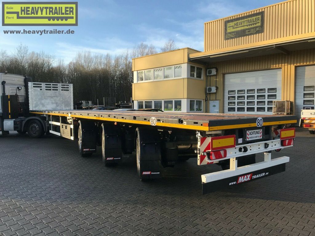 Faymonville MAX Trailer 3-Achs-Tele-Plateau zwangsgelenkt - סמיטריילר צד נופל/ שטוח: תמונה 3 Faymonville MAX Trailer 3-Achs-Tele-Plateau zwangsgelenkt - סמיטריילר צד נופל/ שטוח: תמונה 3