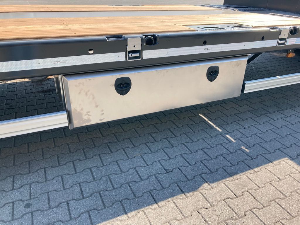 חָדָשׁ סמיטריילר עם מטען נמוך Faymonville MAX Trailer 3-Achs-Tele-Semi mit Rampen zwangsgel: תמונה 10