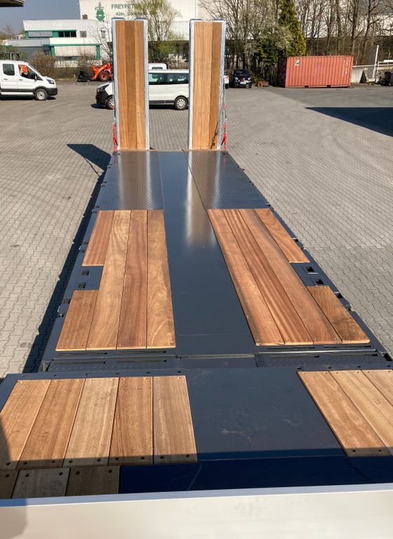 חָדָשׁ סמיטריילר עם מטען נמוך Faymonville MAX Trailer 3-Achs-Tele-Semi mit Rampen zwangsgel: תמונה 11