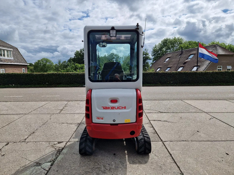 מיני מחפר Takeuchi TB216 met 2089 uur: תמונה 19