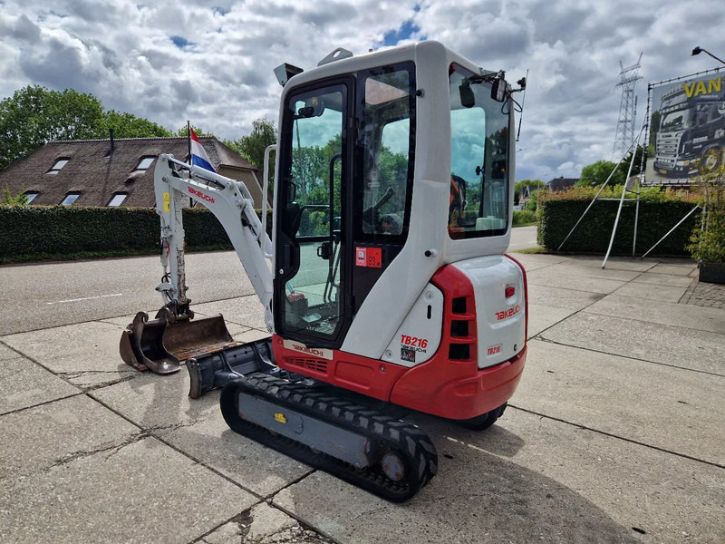 Takeuchi TB216 met 2089 uur - מיני מחפר: תמונה 3 Takeuchi TB216 met 2089 uur - מיני מחפר: תמונה 3