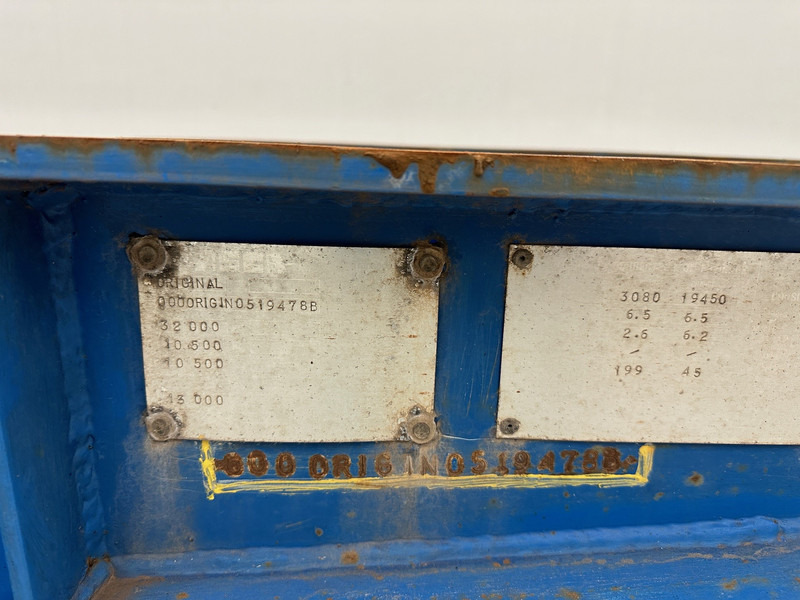סמיטריילר מוביל מכולות/ החלפת גוף ASCA Bi-train skelet 20 ft: תמונה 9