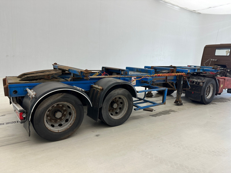 סמיטריילר מוביל מכולות/ החלפת גוף ASCA Bi-train skelet 20 ft: תמונה 11