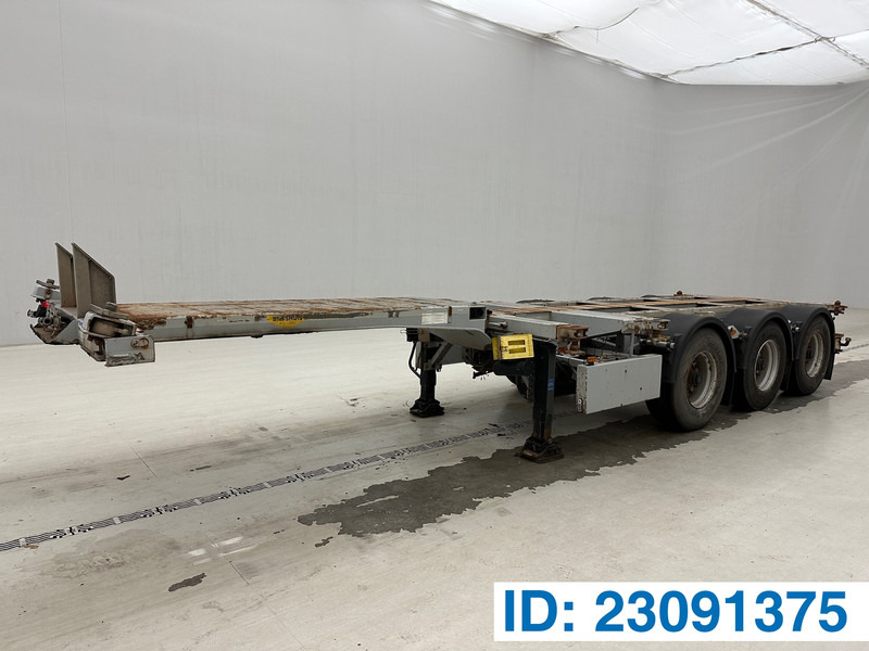 Broshuis Polyvalent skelet ADR 2 x 20-30-40-45 ft - סמיטריילר מוביל מכולות/ החלפת גוף: תמונה 1 Broshuis Polyvalent skelet ADR 2 x 20-30-40-45 ft - סמיטריילר מוביל מכולות/ החלפת גוף: תמונה 1