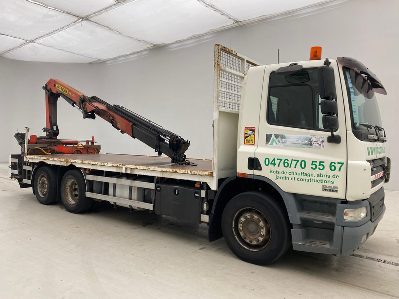 DAF CF75.250 - 6x2* - משאית צד נופל/ שטוחה, משאית מנוף: תמונה 3 DAF CF75.250 - 6x2* - משאית צד נופל/ שטוחה, משאית מנוף: תמונה 3