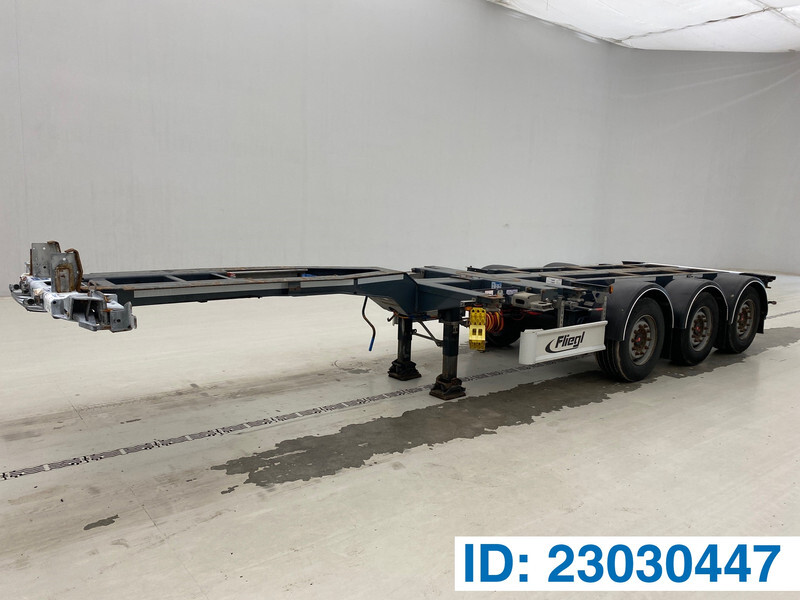 Fliegl Polyvalent skelet 2 x 20-30-40-45 ft - סמיטריילר מוביל מכולות/ החלפת גוף: תמונה 1 Fliegl Polyvalent skelet 2 x 20-30-40-45 ft - סמיטריילר מוביל מכולות/ החלפת גוף: תמונה 1